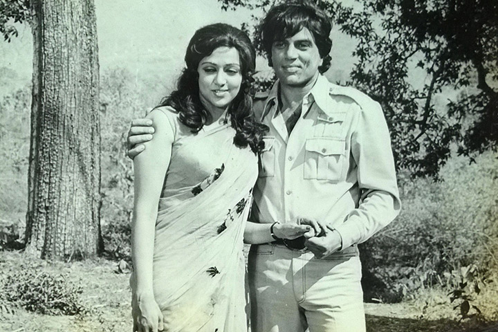 Dharmendra with Hema Malini