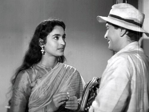 Raj Kapoor and Nutan in Anari