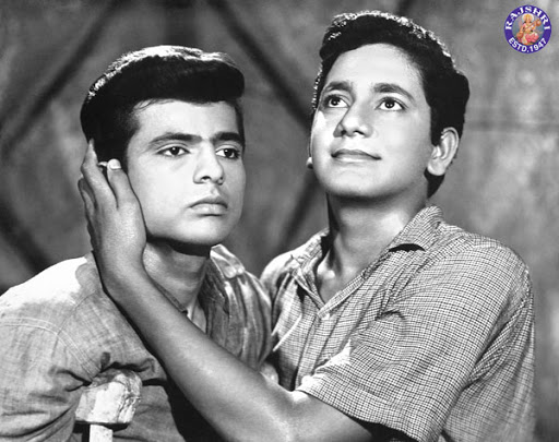 still from the Hindi Movie Dosti 1964