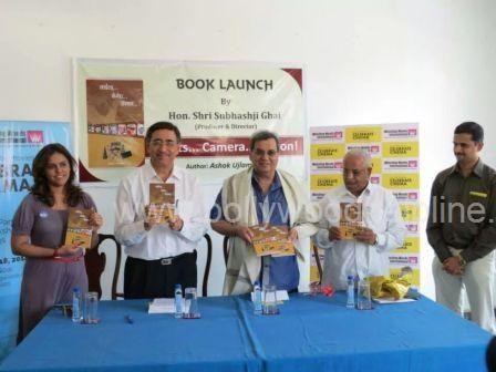 Subhash Ghai at the book launch of Lights Camera Action written by Senior Film Journalist Ashok Ujlambkar