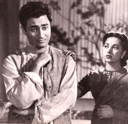 Actress and Singer Suraiya with Dev Anand