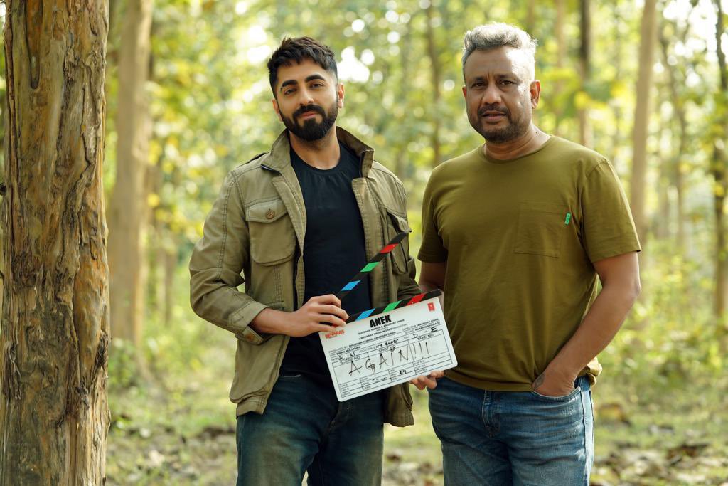 Ayushmann Khurrana with Director Anubhav Sinha